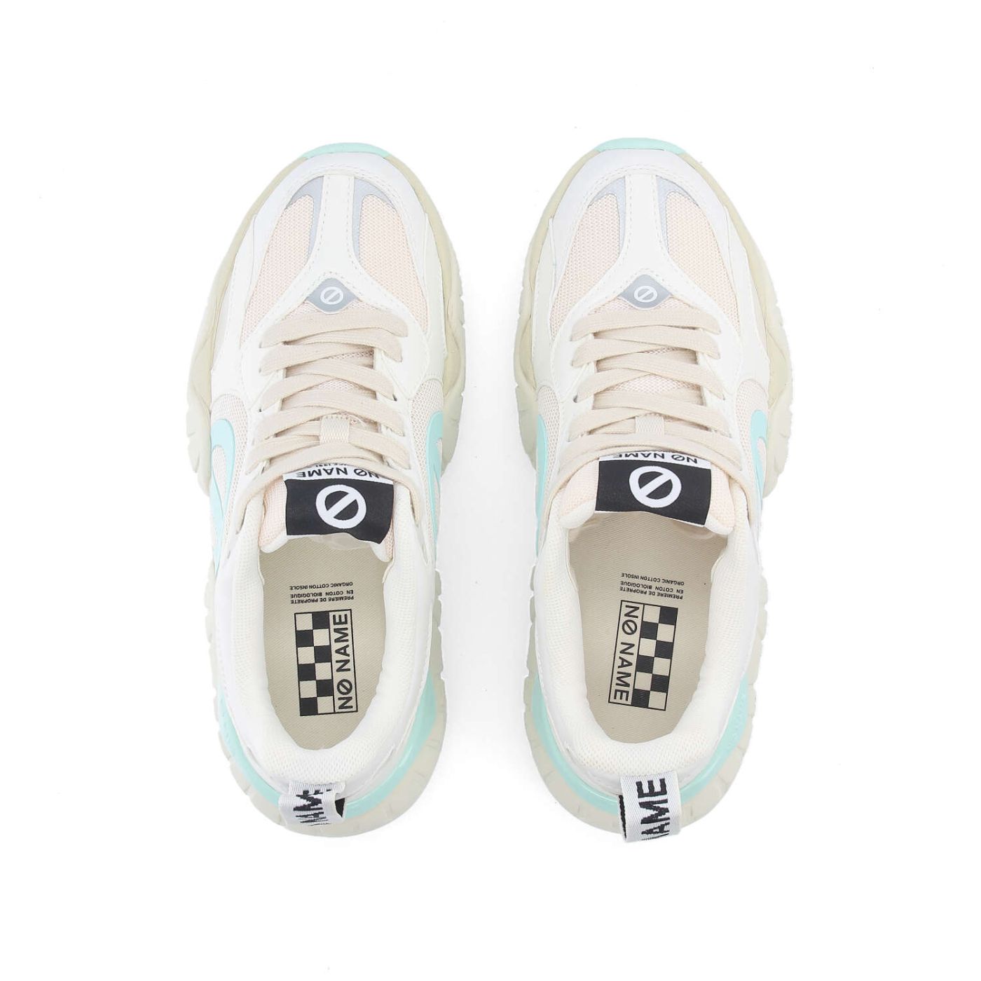 KRAZEE RUNNER W - KNIT/DISCOLOR - BIANCO SPORCO/LILLA